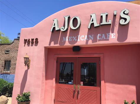 Ajo als - Oct 28, 2020 · Order food online at Ajo Al's Mexican Cafe, Scottsdale with Tripadvisor: See 200 unbiased reviews of Ajo Al's Mexican Cafe, ranked #111 on Tripadvisor among 1,204 restaurants in Scottsdale. 